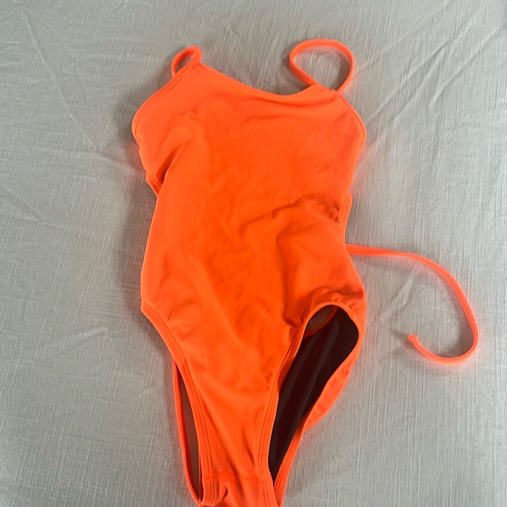 Jolyn Bright Orange Tie-Back